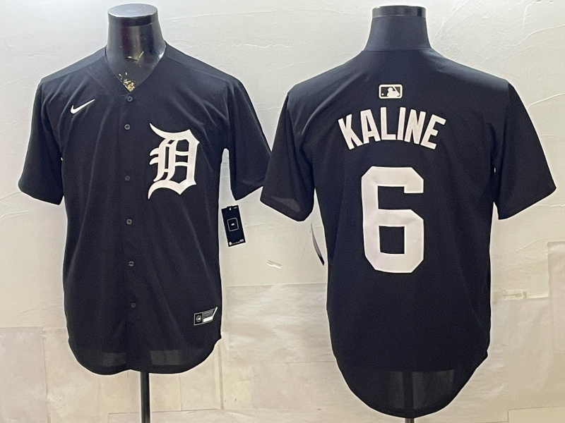 Men Detroit Tigers #6 Kaline black Nike 2026 MLB Jersey 0518002